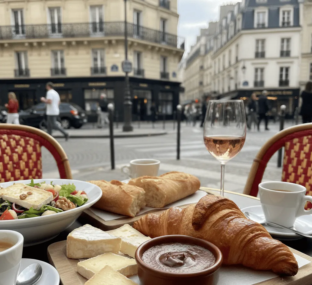 Otkrijte najbolja mesta za jelo u Parizu - od tradicionalnih bistroa i kafića, preko Michelinovih restorana, do autentičnih kvartovskih pekara.