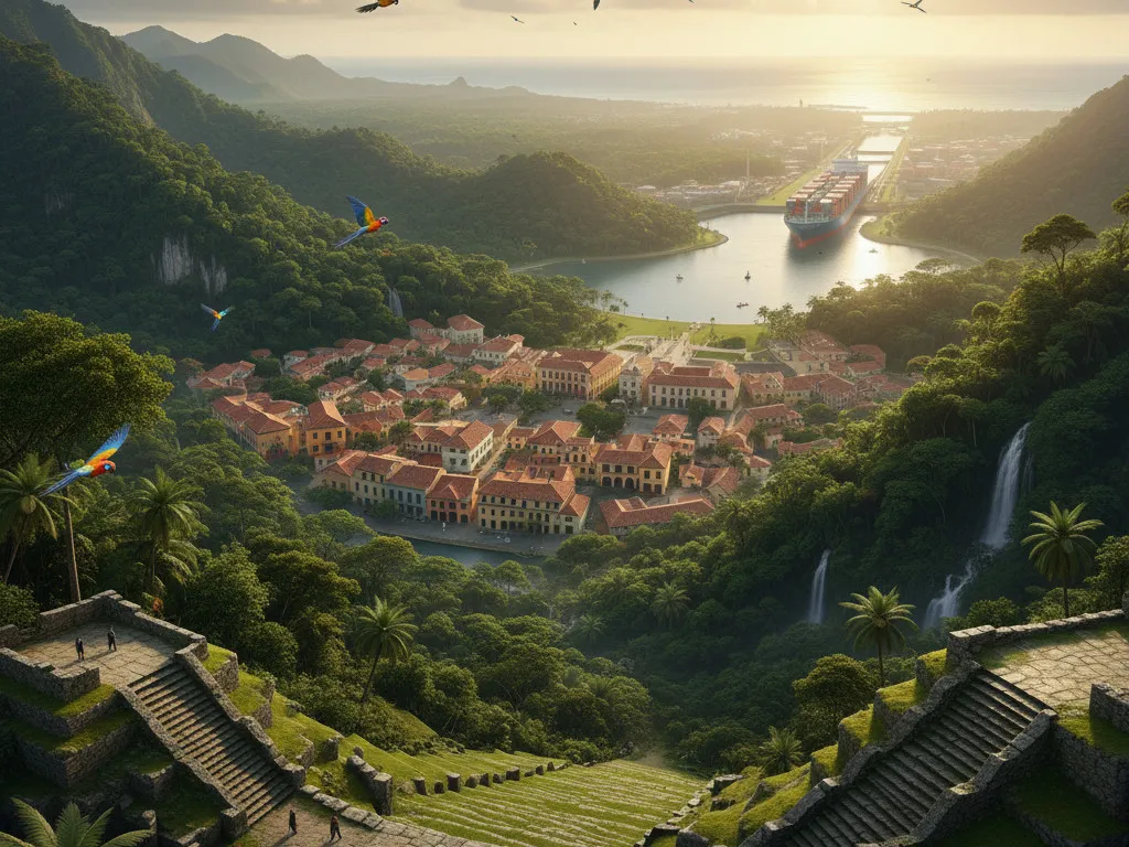 Kolumbija, Panama, Peru image