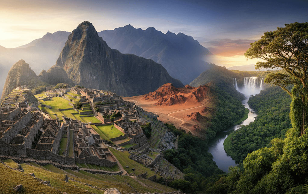 Peru, Čile, Brazil image