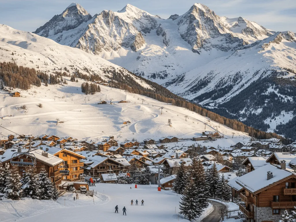 Skijanje Francuska – fotografija destinacije